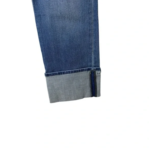 L'AGENCE Camila High Rise Cropped Jeans Cuff Size 28 - Picture 6 of 9
